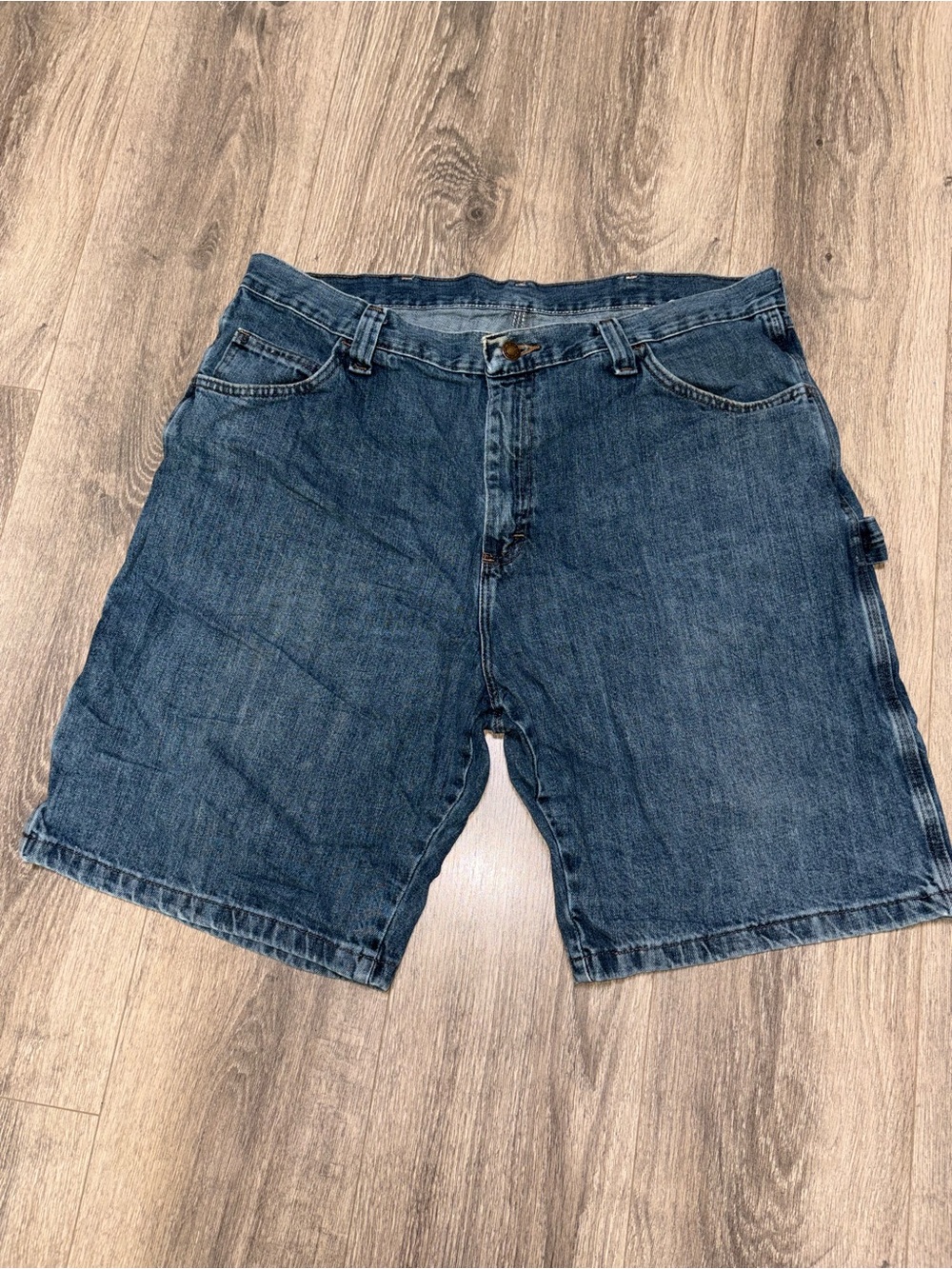 Wrangler Men's Denim Carpenter Shorts